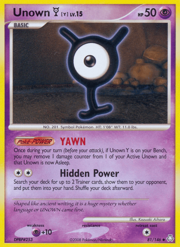 Unown [Y] 81/146