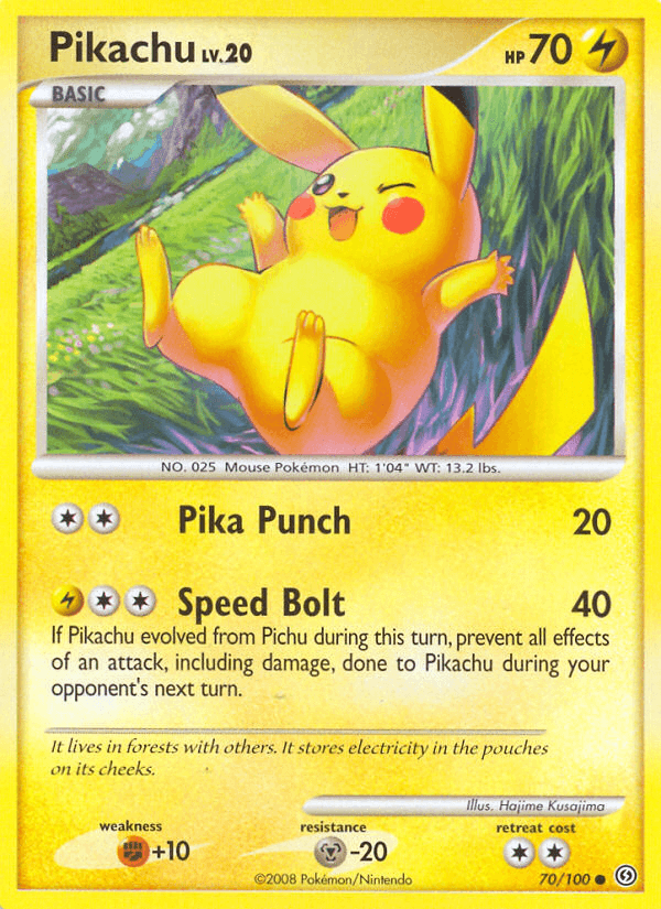 Pikachu 70/100