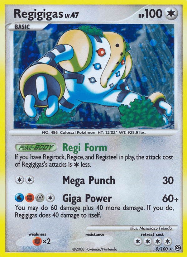 Regigigas 9/100