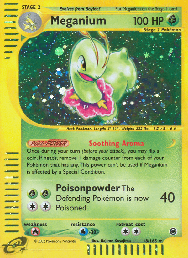 Meganium 18/165