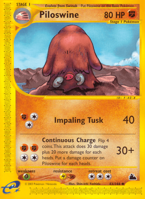 Piloswine 43/144
