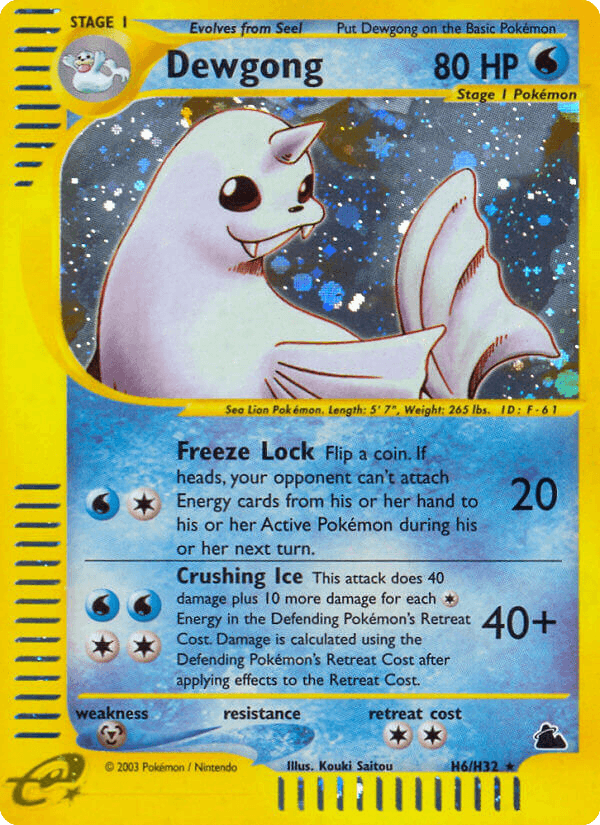 Dewgong H6/144