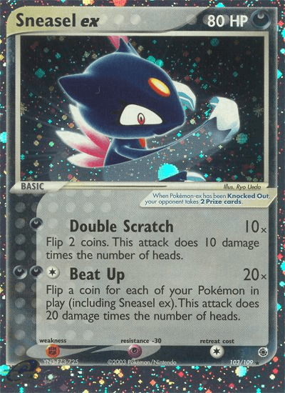 Sneasel ex 103/109
