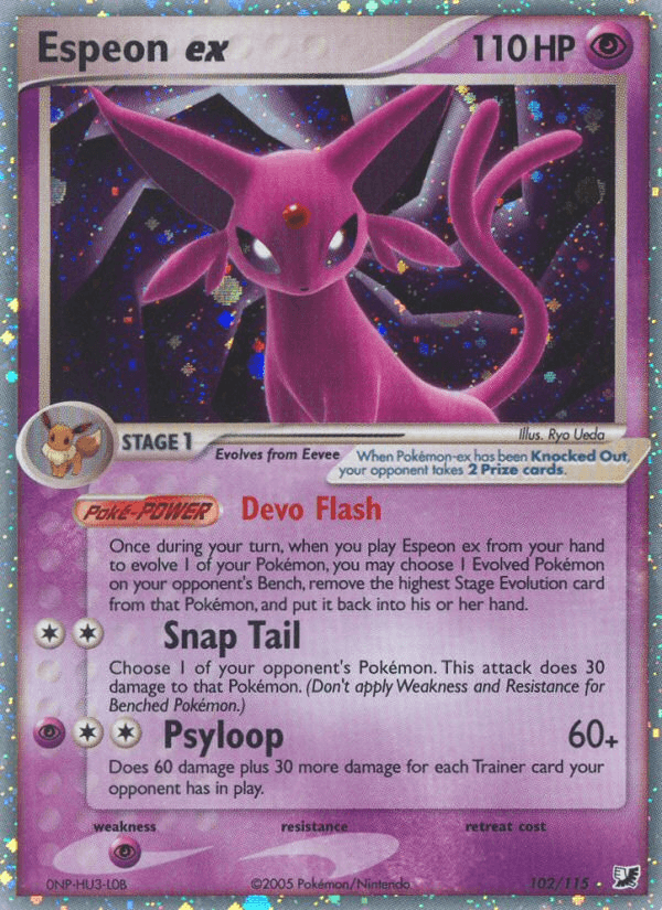Espeon ex 102/115