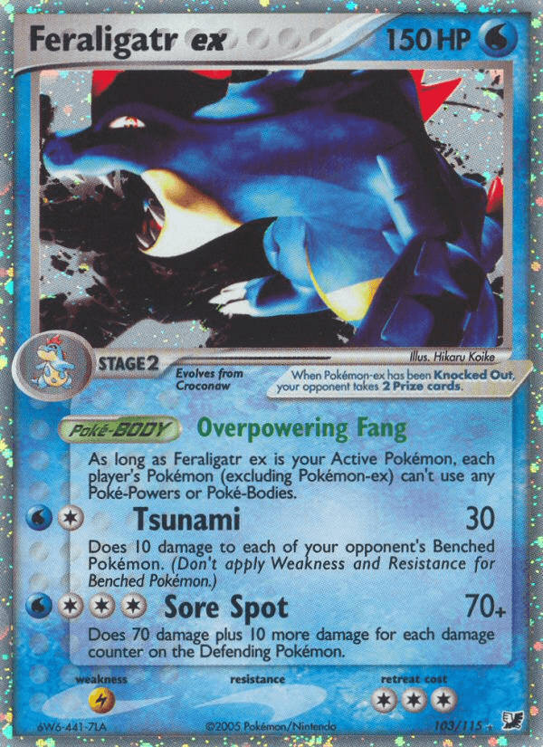 Feraligatr ex 103/115