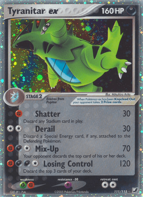 Tyranitar ex 111/115