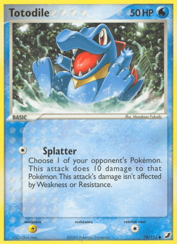 Totodile 78/115