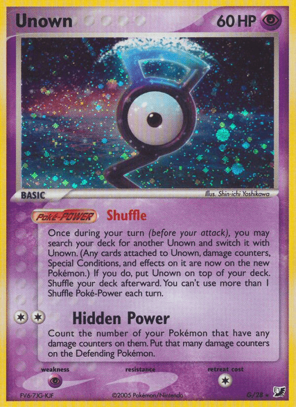 Unown G/115