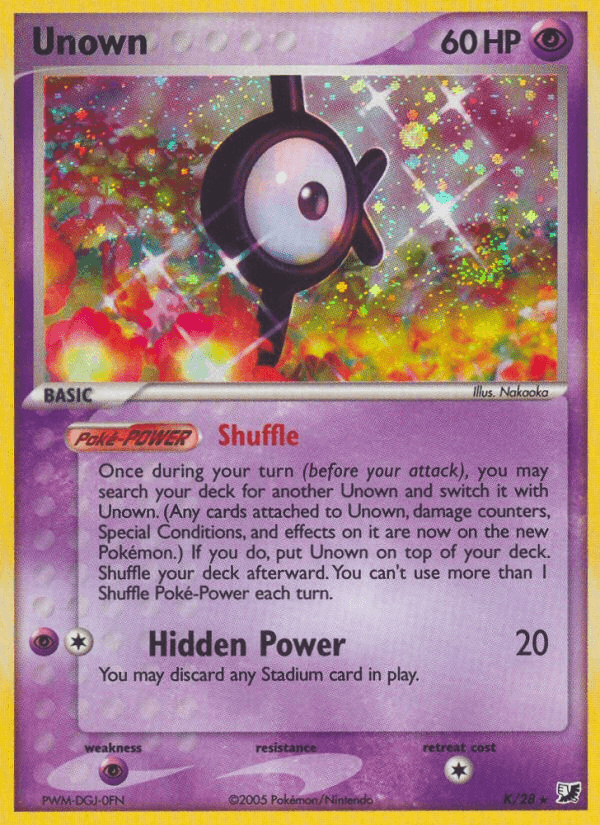 Unown K/115