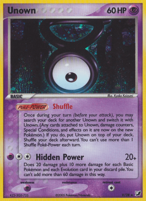 Unown V/115