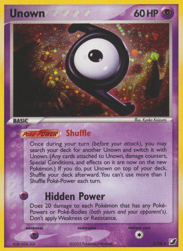 Unown Z/115