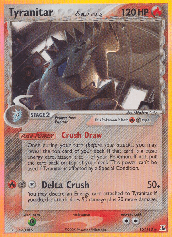 Tyranitar δ 16/113