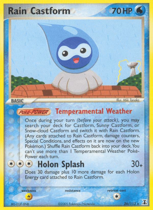 Rain Castform 26/113