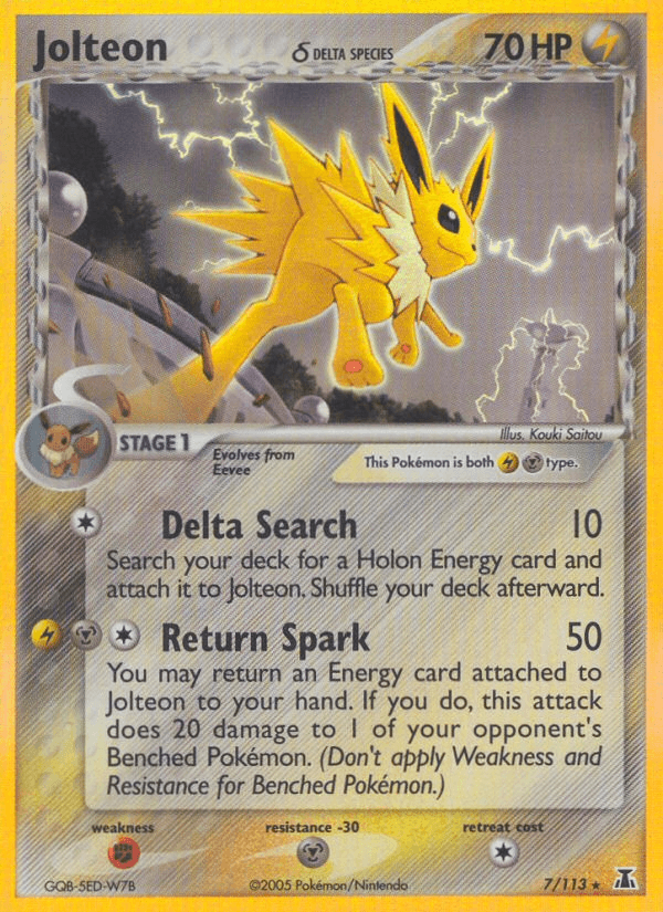 Jolteon δ 7/113