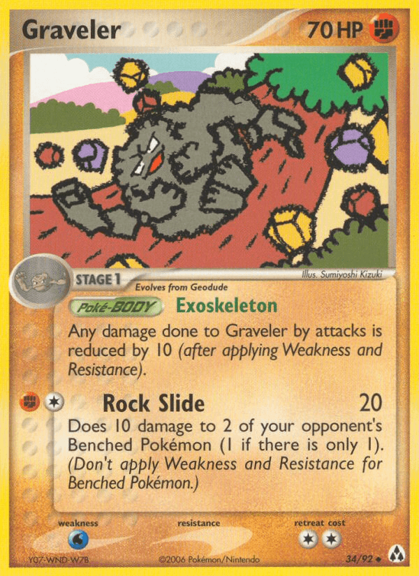 Graveler 34/92