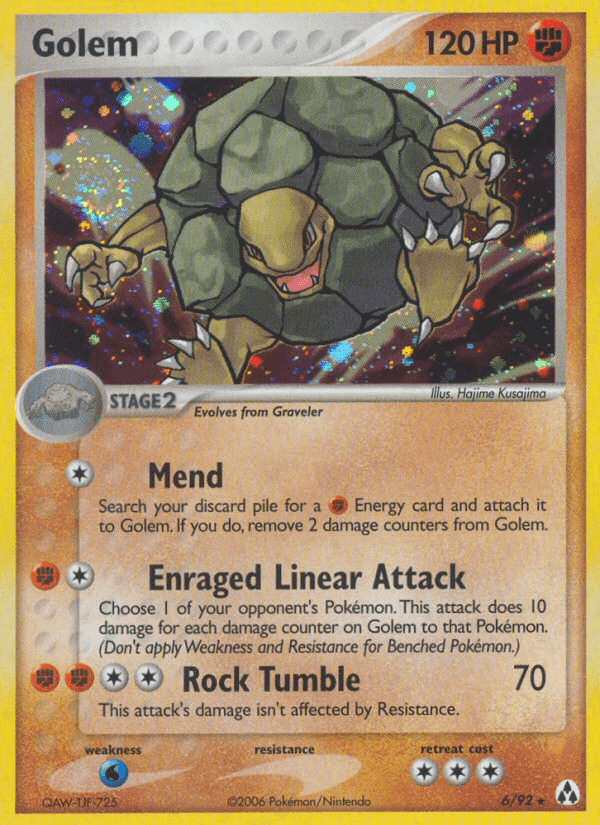 Golem 6/92