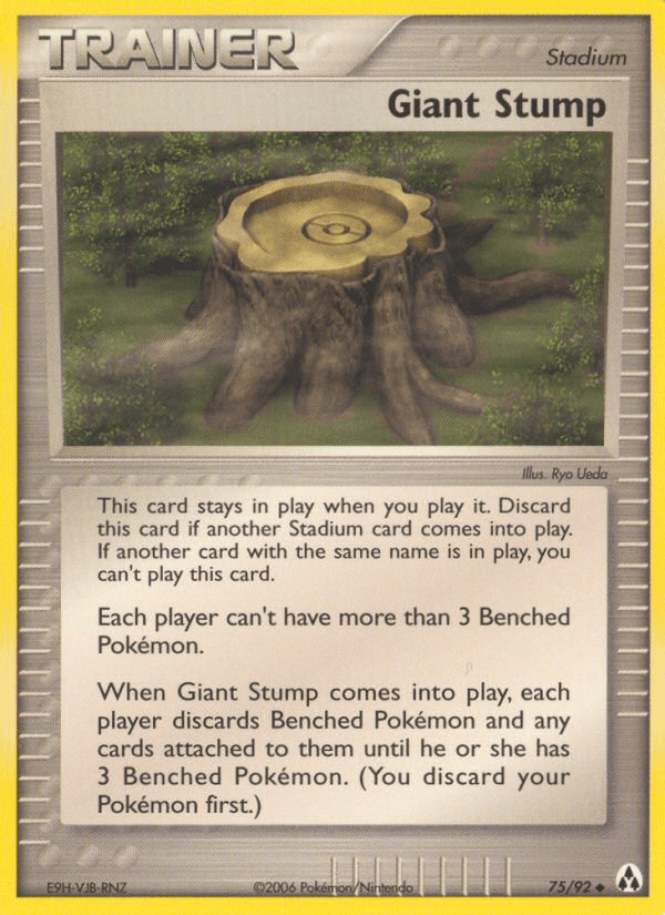 Giant Stump 75/92