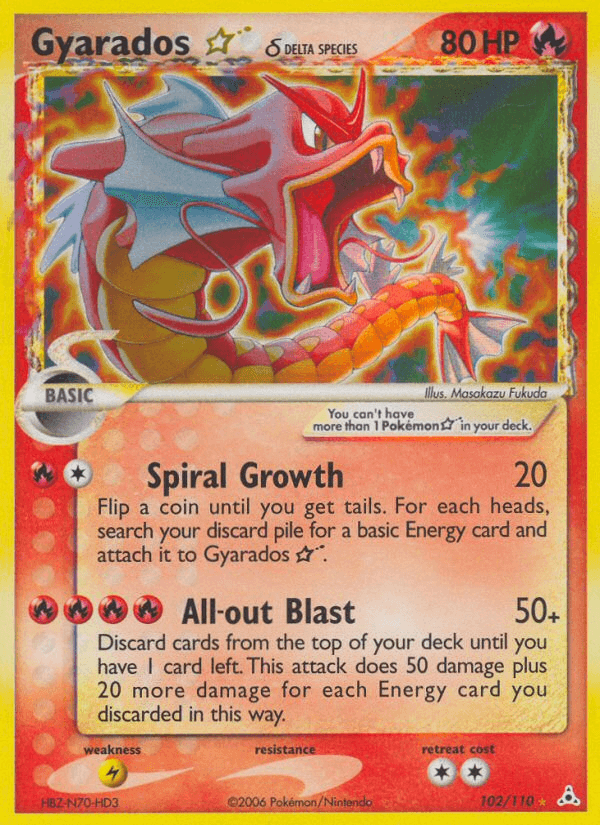 Gyarados ★ δ 102/110