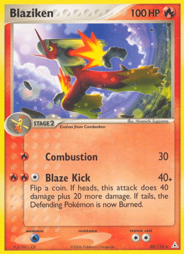 Blaziken 20/110