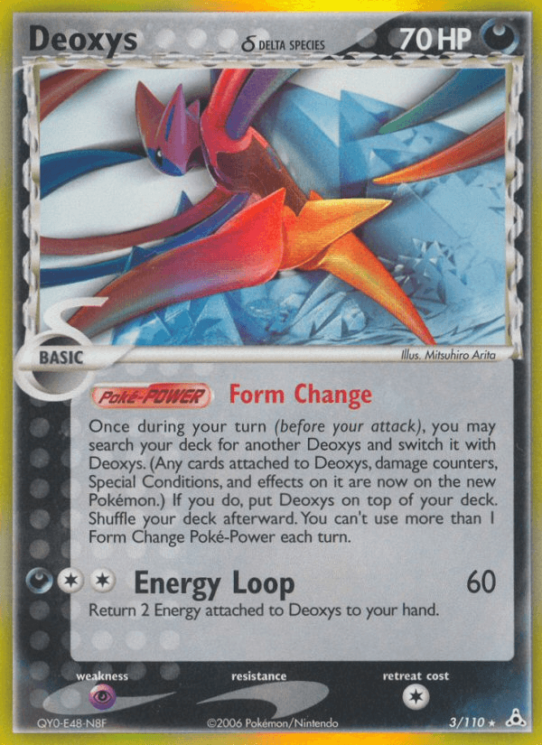 Deoxys δ 3/110