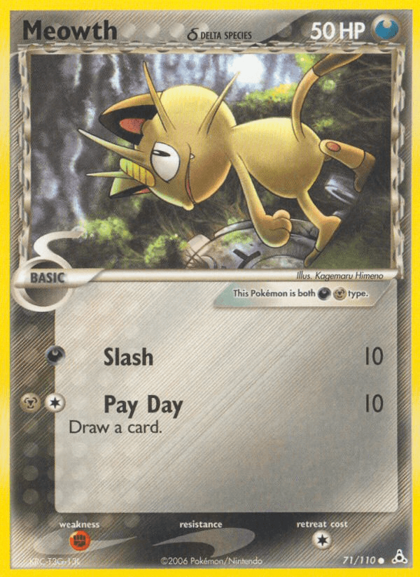 Meowth δ 71/110