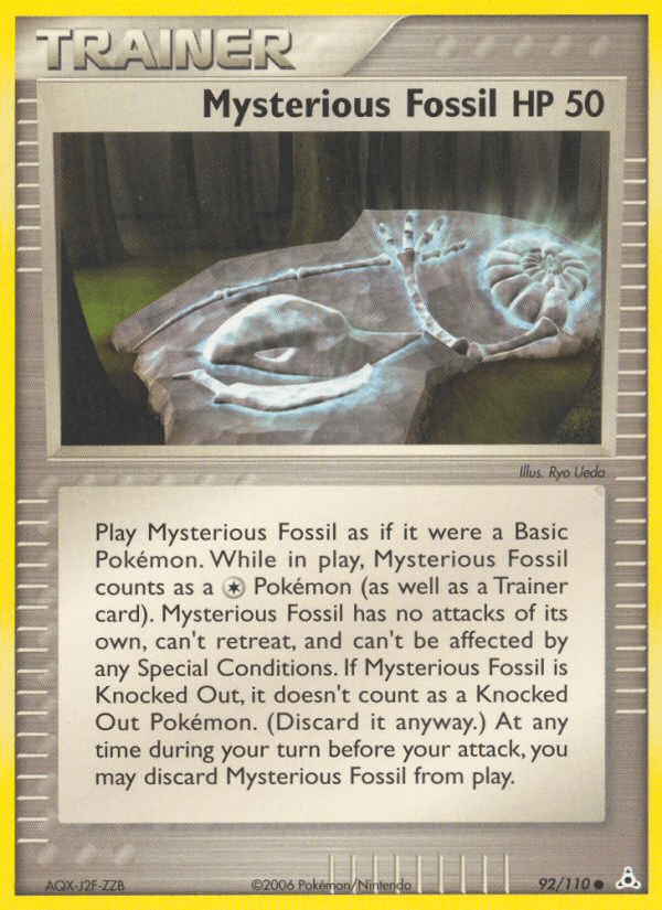 Mysterious Fossil 92/110