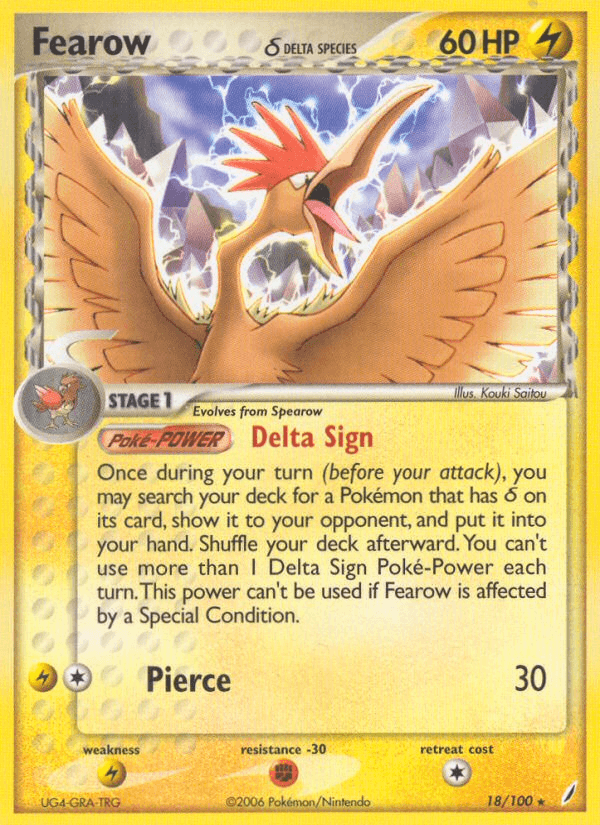 Fearow δ 18/100