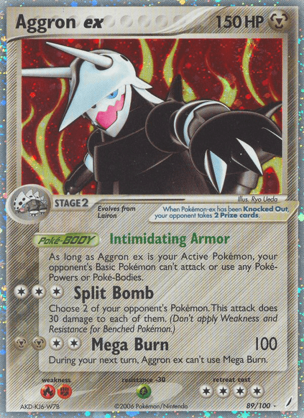 Aggron ex 89/100