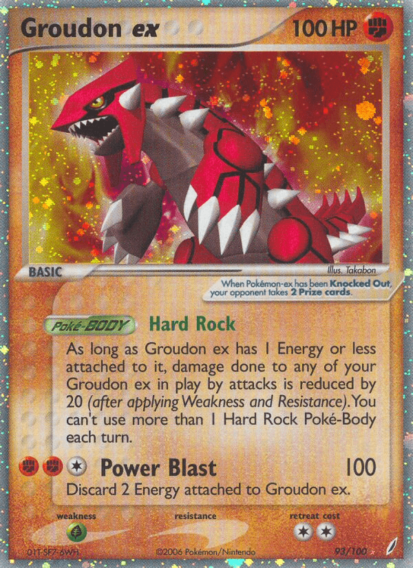 Groudon ex 93/100