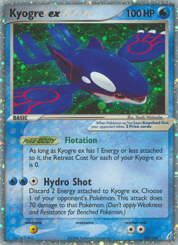 Kyogre ex 95/100