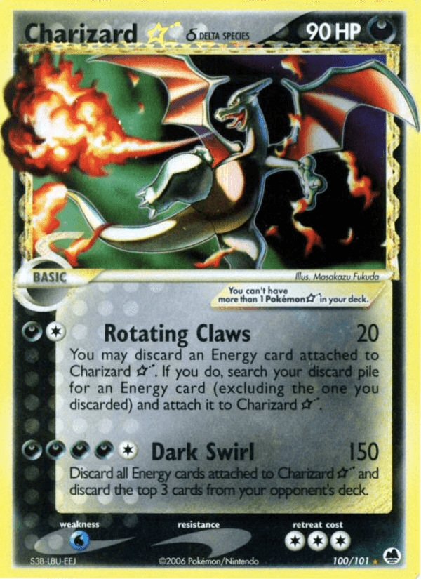 Charizard ★ δ 100/101