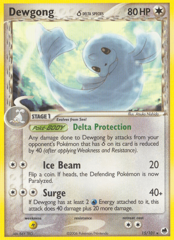Dewgong δ 15/101