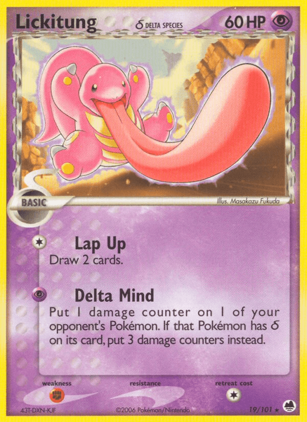 Lickitung δ 19/101