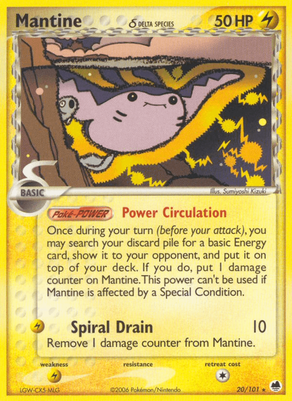 Mantine δ 20/101