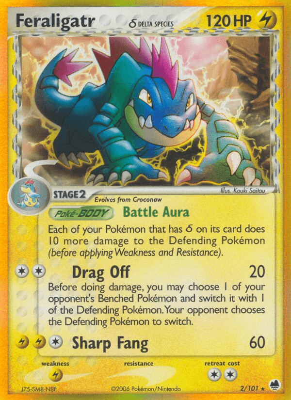 Feraligatr δ 2/101