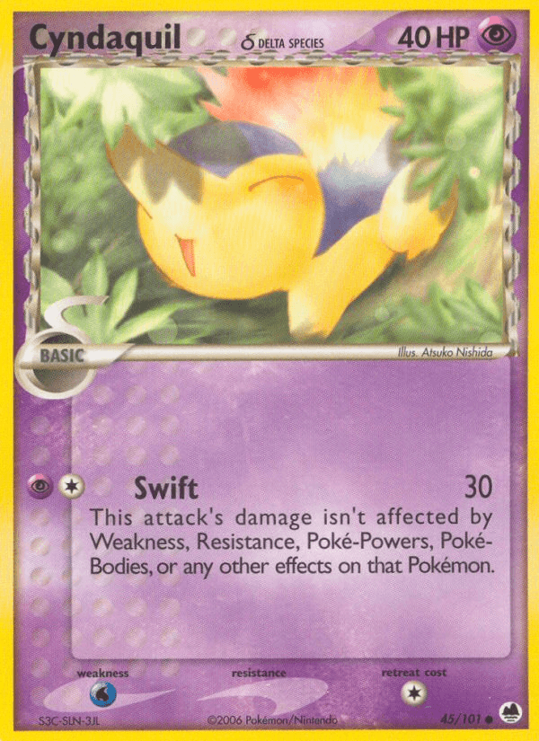 Cyndaquil δ 45/101