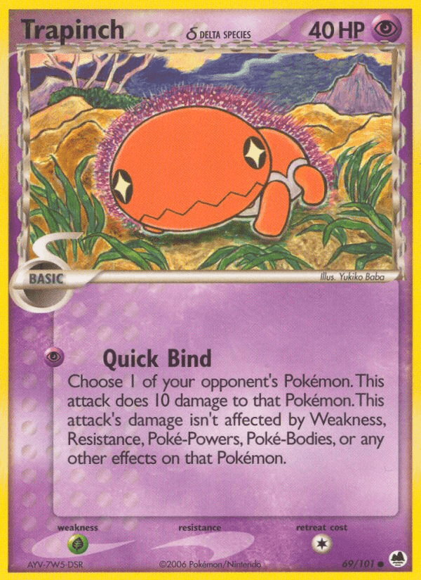 Trapinch δ 69/101