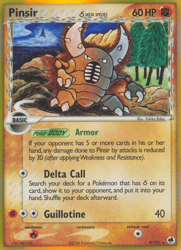 Pinsir δ 9/101