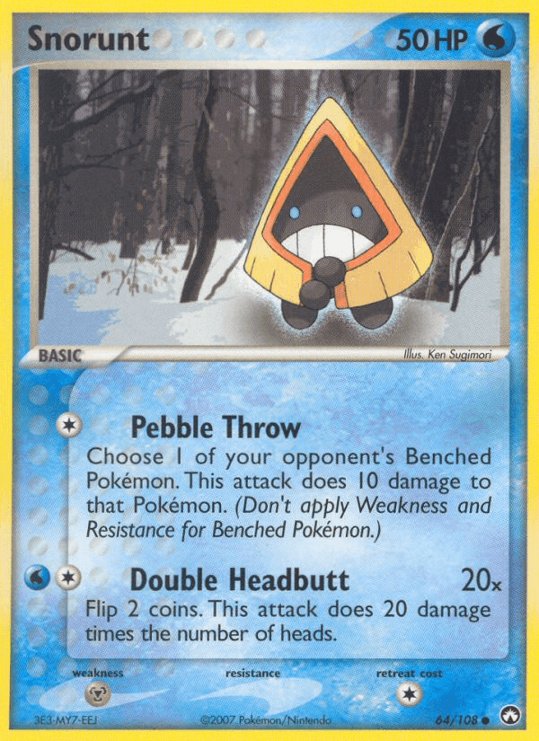 Snorunt 64/108