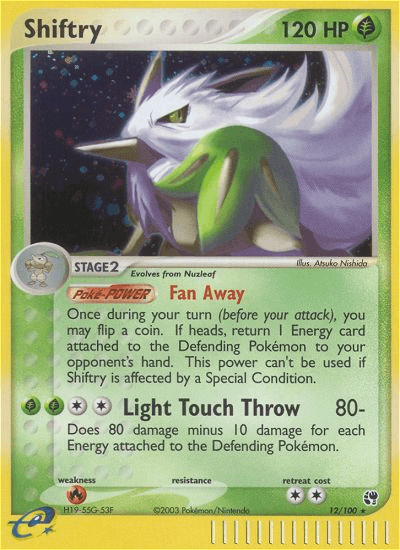 Shiftry 12/100