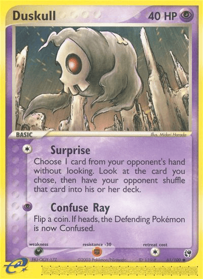 Duskull 61/100