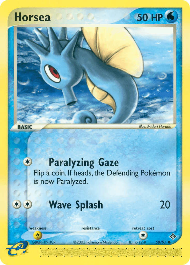 Horsea 58/97