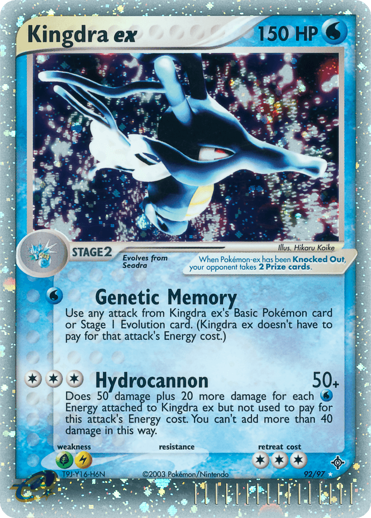 Kingdra ex 92/97