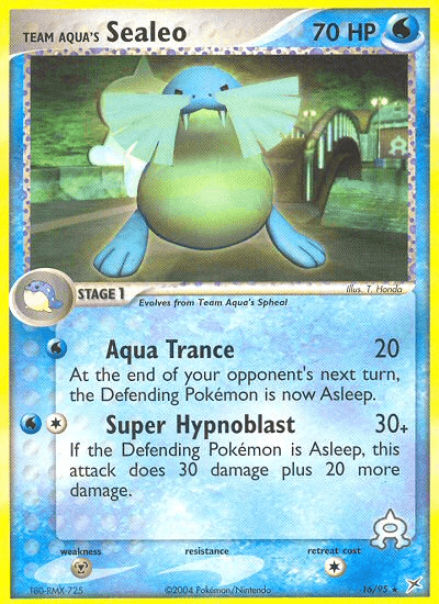 Team Aqua's Sealeo 16/95