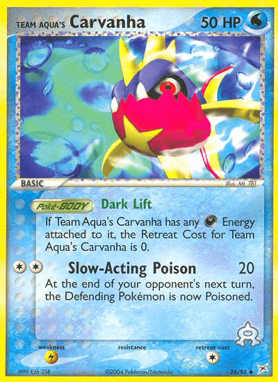 Team Aqua's Carvanha 25/95