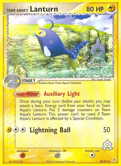 Team Aqua's Lanturn 28/95