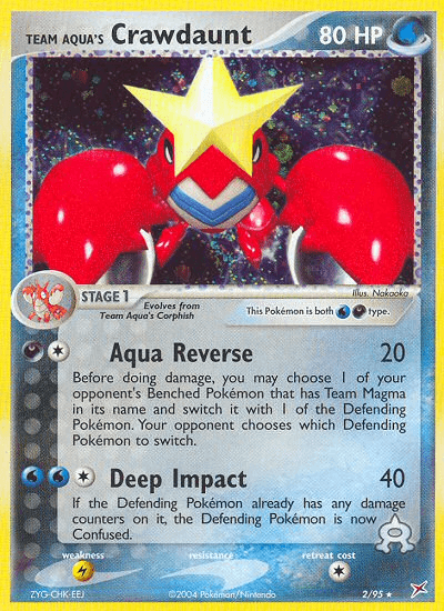 Team Aqua's Crawdaunt 2/95
