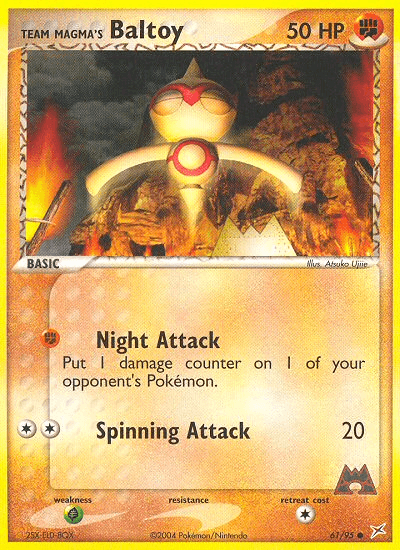 Team Magma's Baltoy 61/95