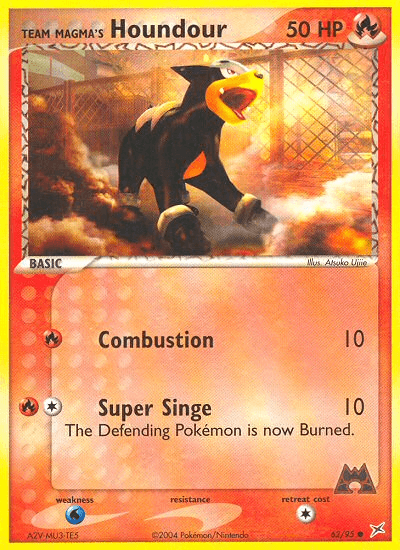 Team Magma's Houndour 62/95