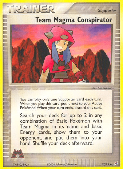 Team Magma Conspirator 82/95